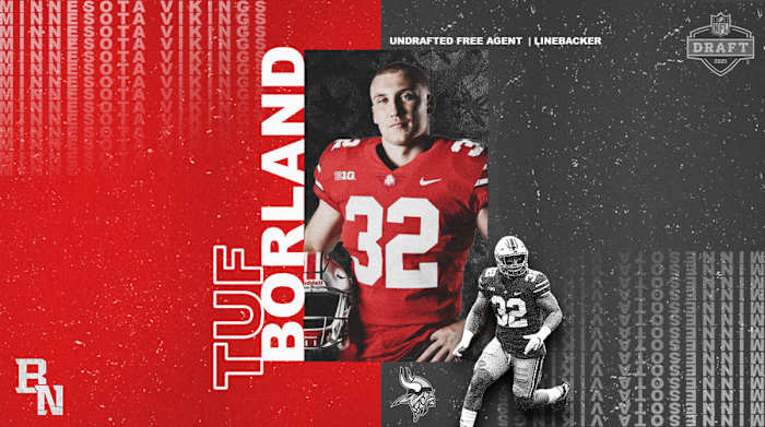 Tuf Borland NFL Draft Card